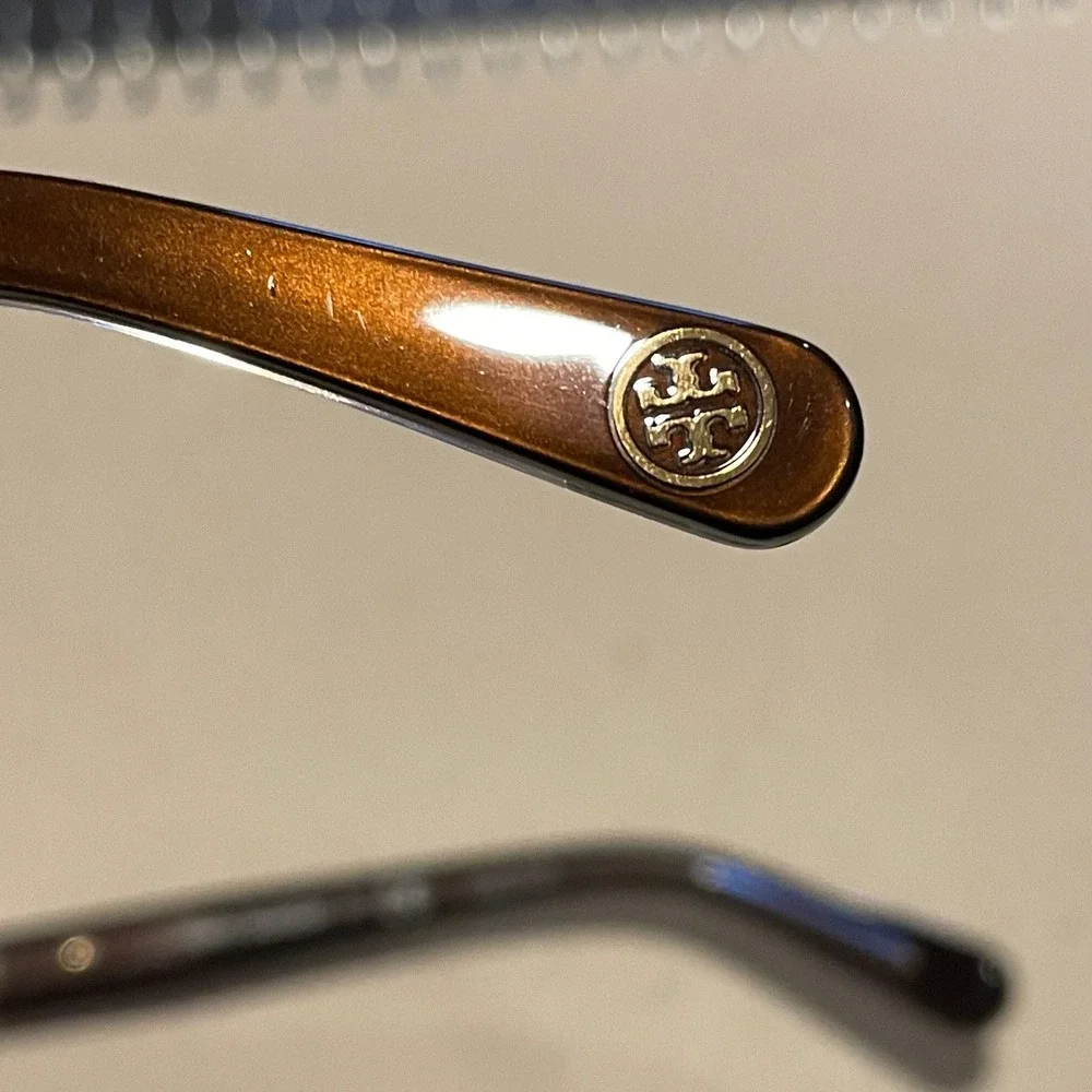 Tory Burch TY 2039 1010 53 16 135 Brown Rectangle Eyeglasses Frames‎ Women